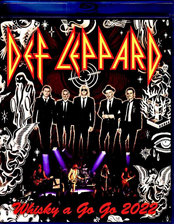 Def Leppard デフ・レパード/CA,USA 2022 Complete & more Blu-Ray Version