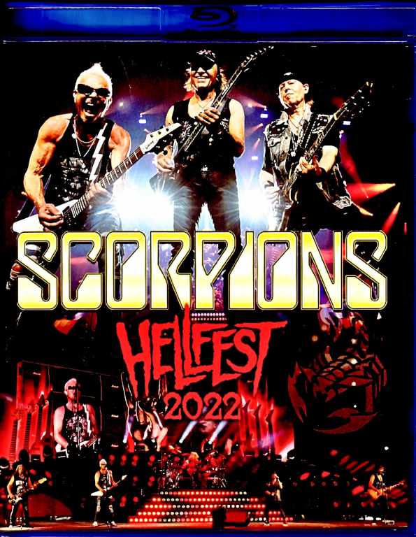 Scorpions スコーピオンズ/France 2022 & more Blu-Ray Version