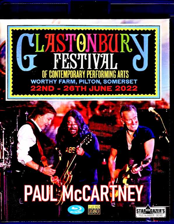 Paul McCartney ポール・マッカートニー/England,UK 2022 Blu-Ray Version