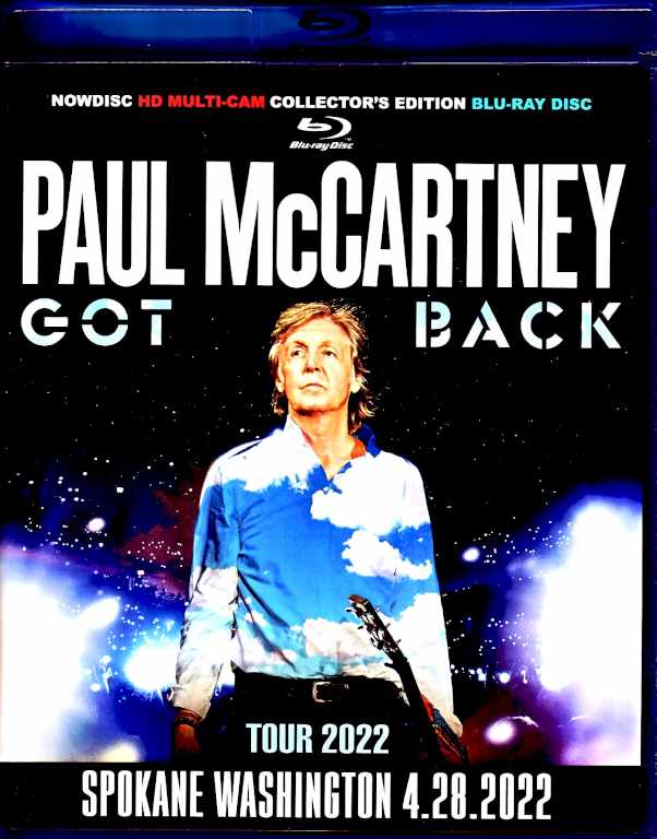 Paul McCartney ポール・マッカートニー/WA,USA 2022 Complete Blu-Ray Version