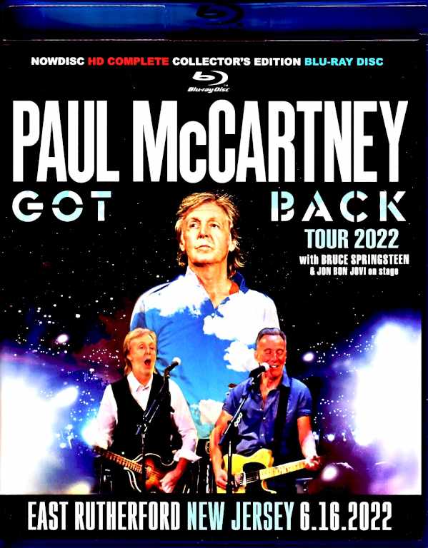 Paul McCartney ポール・マッカートニー/NJ,USA 2022 Complete Blu-Ray Version