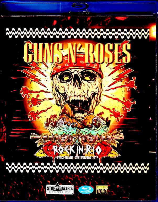 Guns N' Roses ガンズ・アンド・ローゼス/Brazil 2022 Complete Blu-Ray Version