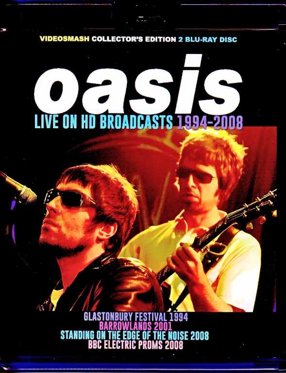 Oasis オアシス/Live on HD Broadcasts 1994-2008 Blu-Ray Version