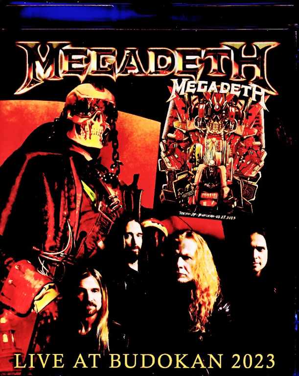 Megadeth メガデス/Tokyo,Japan 2023 Complete & more Blu-Ray Version