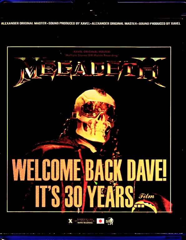 Megadeth メガデス/Tokyo,Japan 2023 2Days IEM Matrix Edition Blu-Ray Version