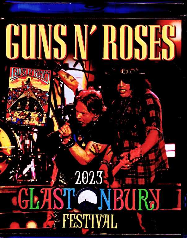 Guns N' Roses ガンズ・アンド・ローゼス/England,UK 2023 Complete Blu-Ray Version