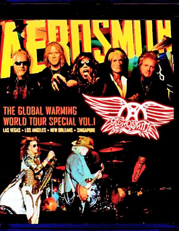 Aerosmith エアロスミス/Global Warning World Tour Pro-Shot Collection Vol.1 Blu-Ray Version