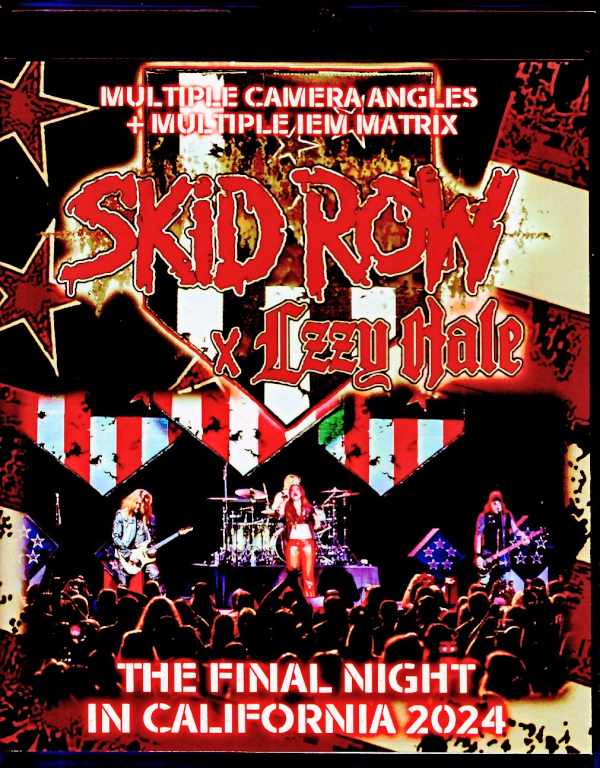 Skid Row Lzzy Hale スキッド・ロウ リジー・ヘイル/CA,USA 2024 Complete Blu-Ray Version