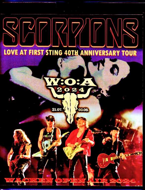 Scorpions スコーピオンズ/Germany 2024 Complete Blu-Ray Version