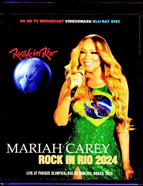 Mariah Carey マライア・キャリー/Brazil 2024 Complete Blu-Ray Version