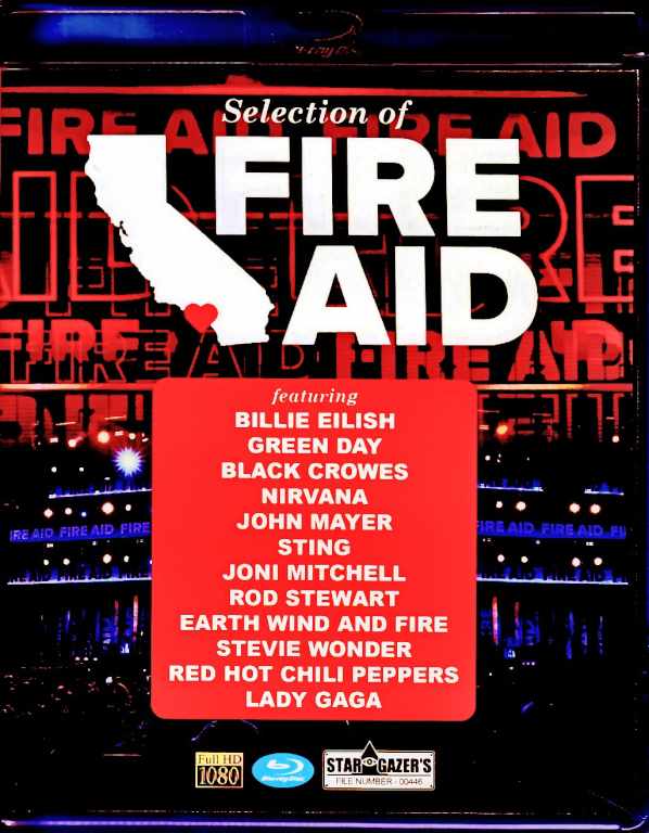 Various Artists Lady Gaga,Sting,Stevie Wonder,Red Hot Chili Peppers,Green Day,John Mayer,Nirvana,Billie Eilish/CA,USA 2025 Blu-Ray Version