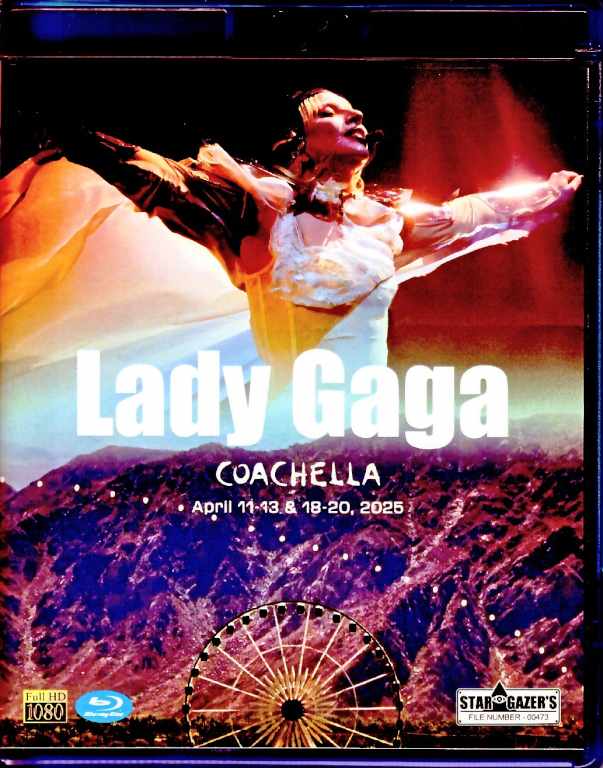 Lady Gaga レディー・ガガ/CA,USA 2025 Complete Blu-Ray Version