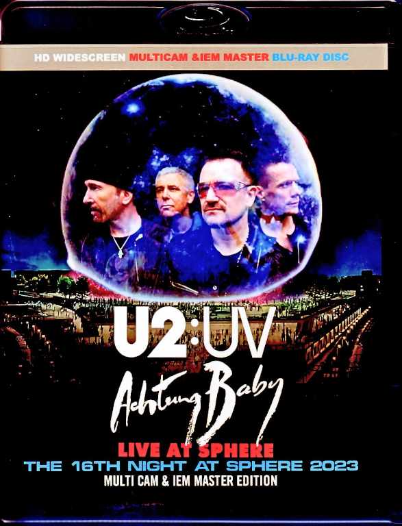 U2 ユーツー/NV,USA 11.3.2023 Complete IEM Matrix Sound & more Blu-Ray Version