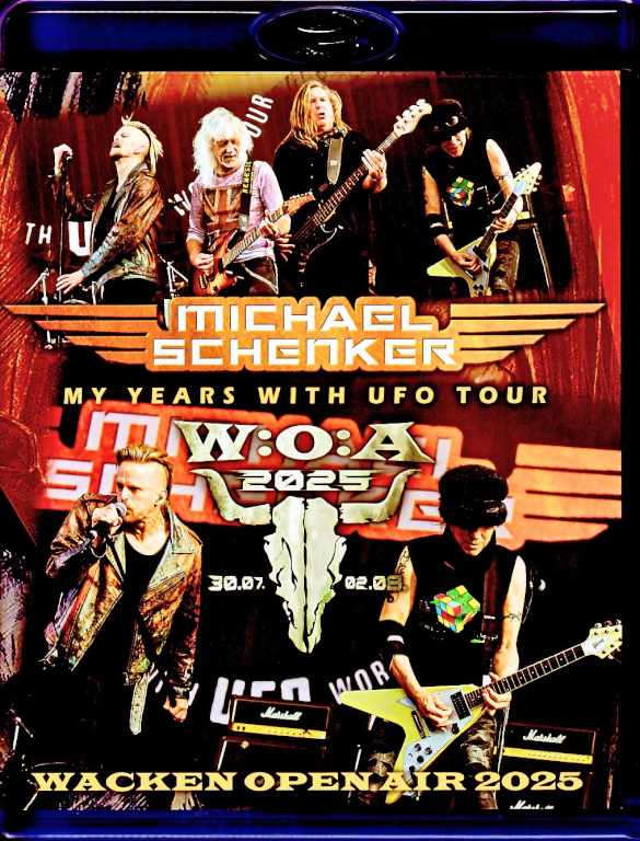 Michael Schenker マイケル・シェンカー/Germany 07.31.2025 Multi-Cam Edition Complete Blu-Ray Version
