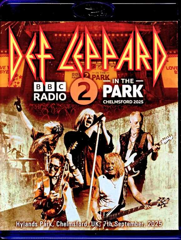 Def Leppard デフ・レパード/England,UK 2025 Complete Multi-Cam Edition & more Blu-Ray Version