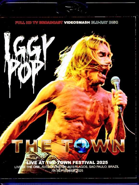 Iggy Pop イギー・ポップ/Brazil 2025 Complete Broadcast Edition Blu-Ray Version
