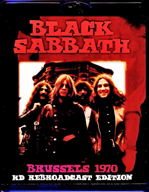 Black Sabbath ブラック・サバス/Belgium 1970 Multi-Cam Edition Blu-Ray Version
