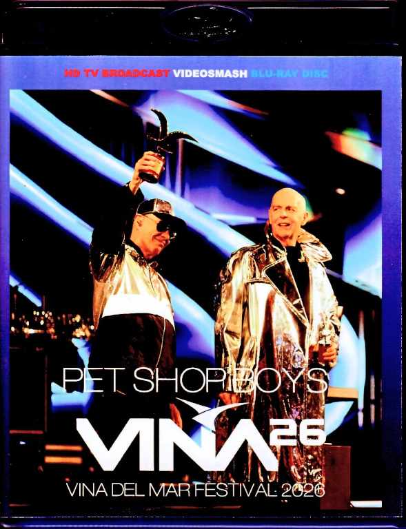 Pet Shop Boys ペット・ショップ・ボーイズ/Chile 2026 Complete Multi-Cam Edition Blu-Ray Version