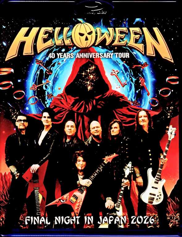 Helloween ハロウィン/Tokyo,Japan 05.10.2026 Complete Multi-Cam Edition Blu-Ray Version