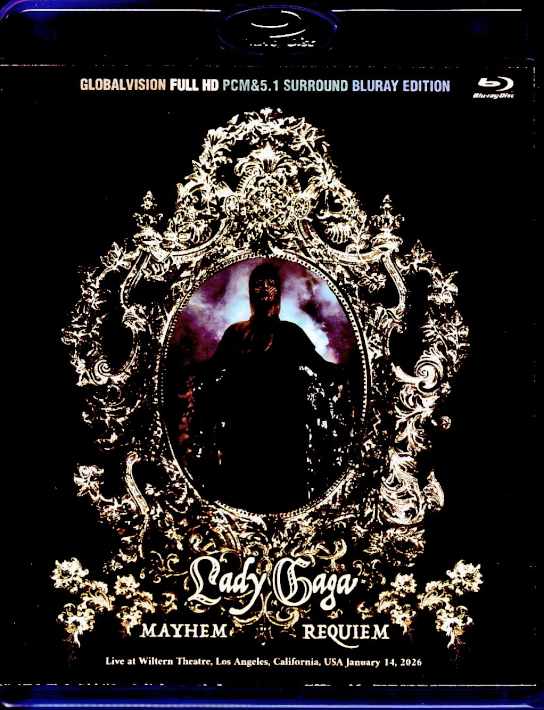 Lady Gaga レディー・ガガ/CA,USA 01.14.2026 Multi-Cam Edition & more Blu-Ray Version
