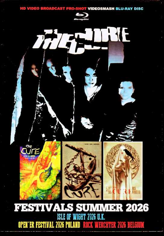 Cure キュアー/Europe Tour Collection 2026 Pro-Shot Edition Blu-Ray Version