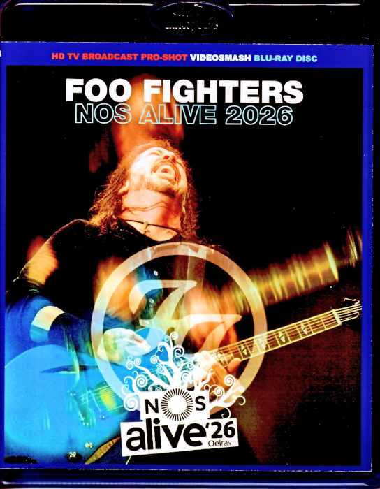 Foo Fighters フー・ファイターズ/Portugal 07.10.2026 Complete Pro-Shot Edition Blu-Ray Version