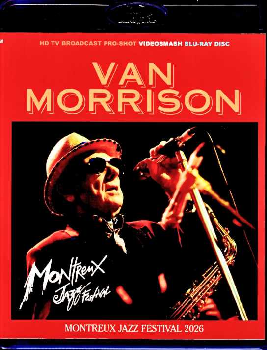 Van Morrison ヴァン・モリスン/Switzerland 2026 Complete Pro-Shot Edition Blu-Ray Version