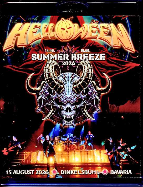 Helloween ハロウィン/Germany 2026  Complete Pro-Shot Edition Blu-Ray Version