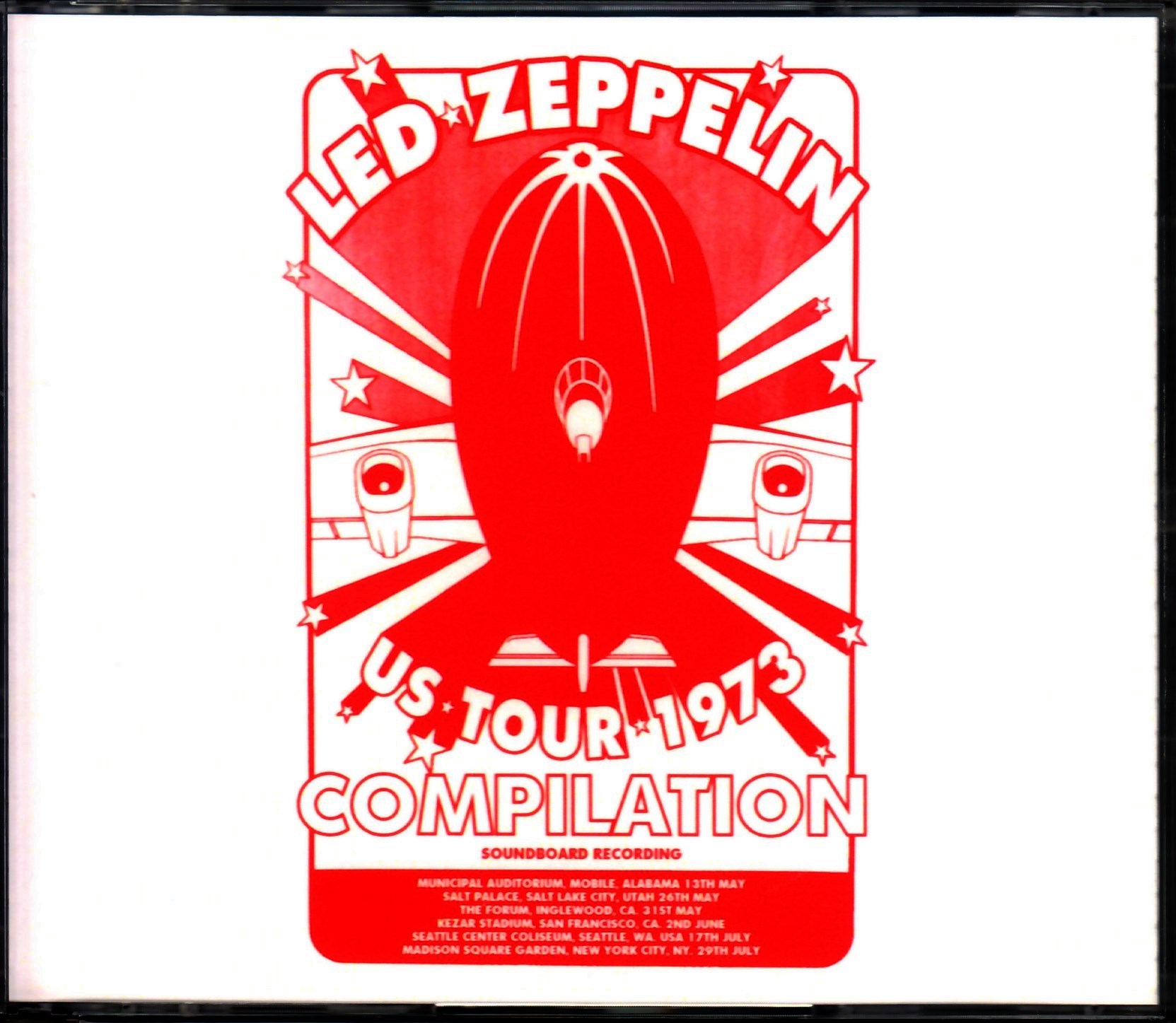Led Zeppelin レッド・ツェッペリン/North America Tour SBD Compilation