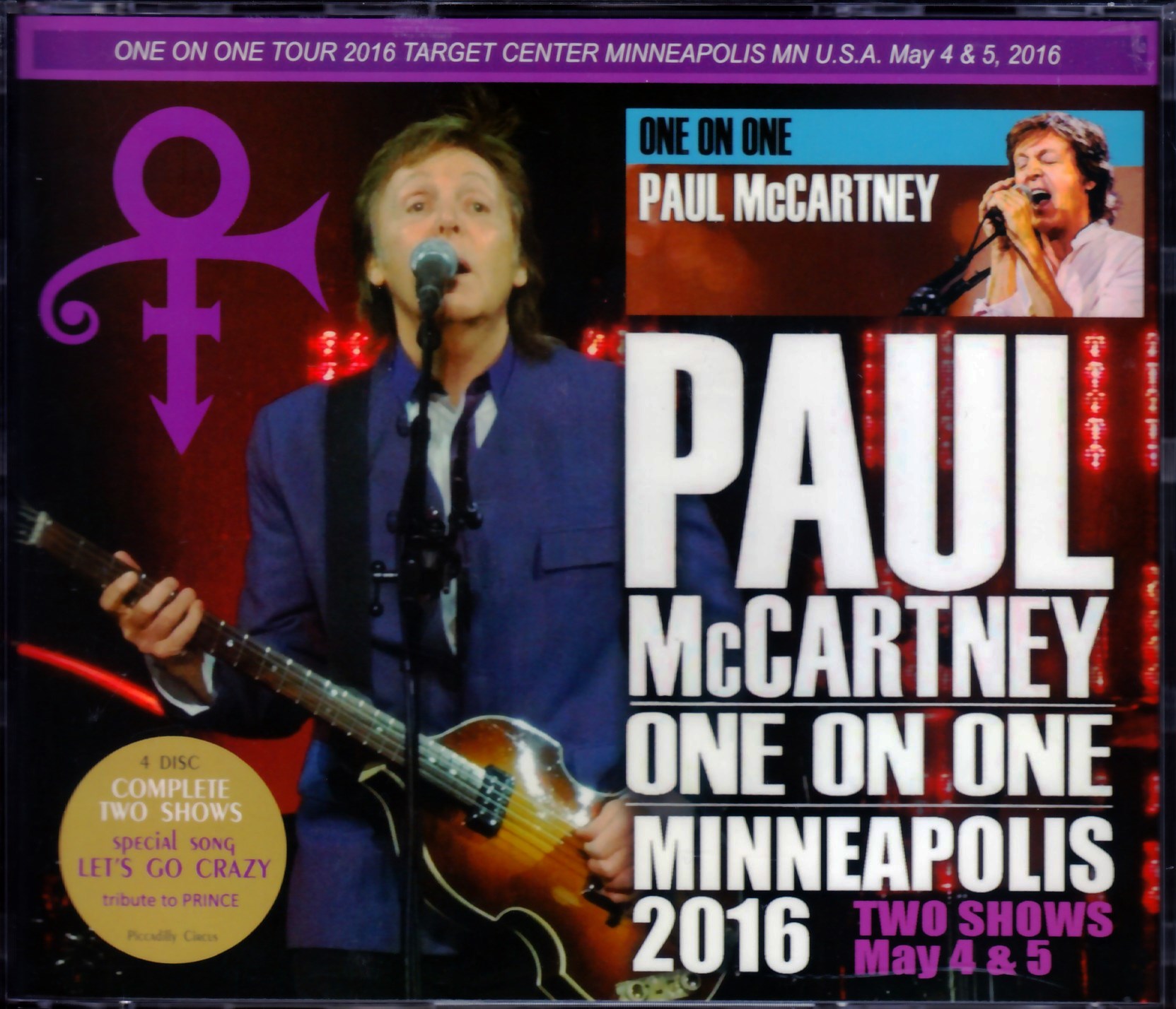 Paul McCartney ポール・マッカートニー/Mn,USA 2016 2Days