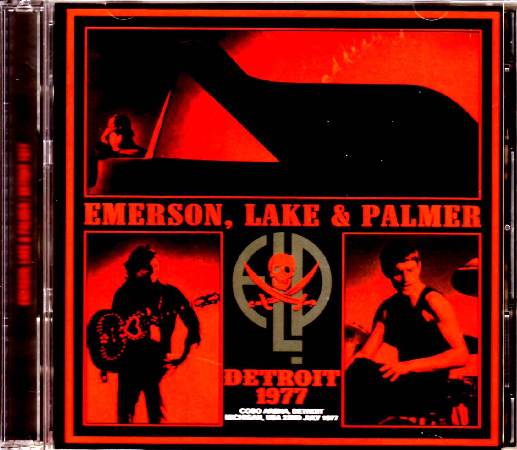 EL & P Emerson,Lake & Palmer/Michigan,USA 7.22.1977