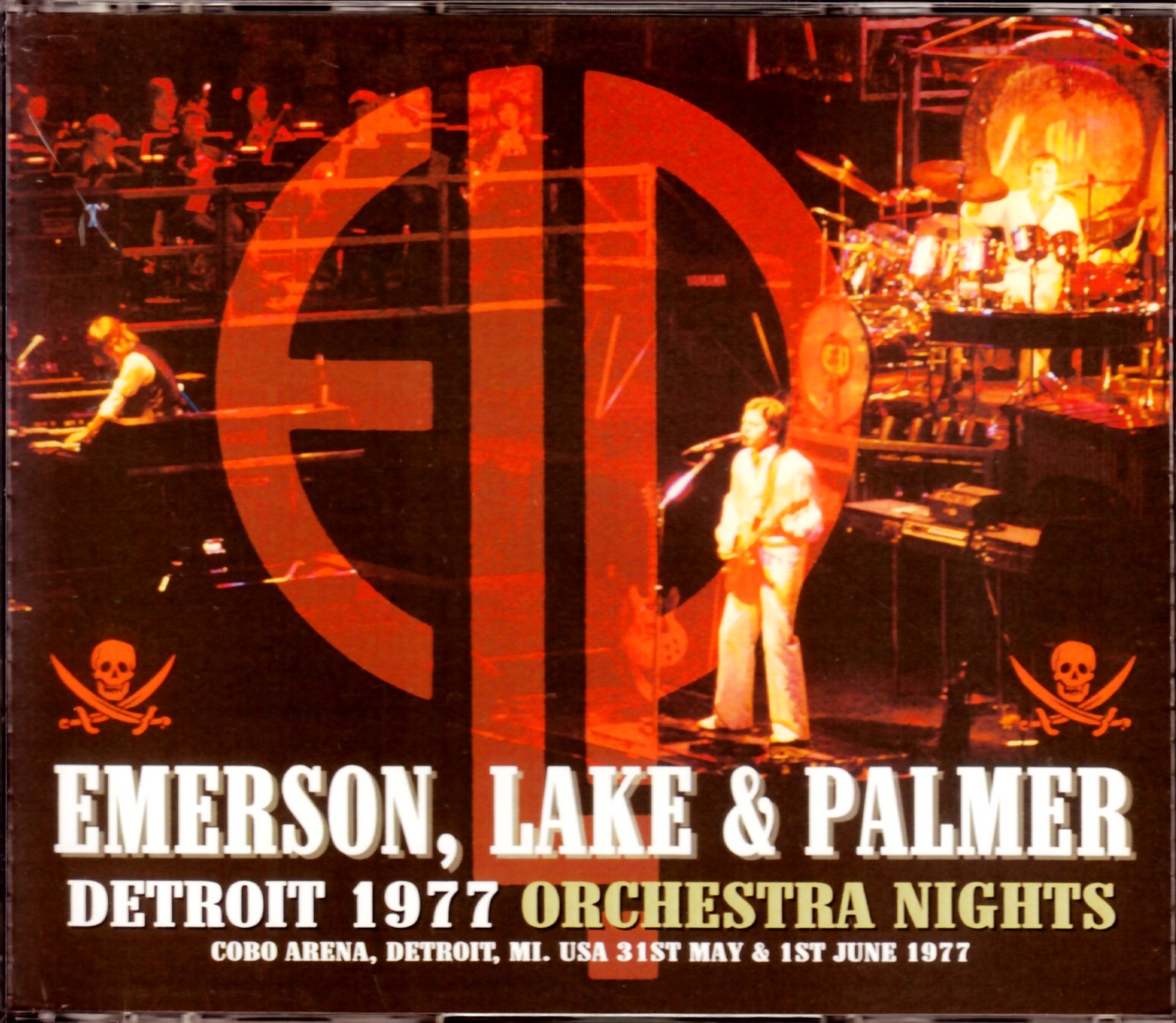 EL & P Emerson,Lake & Palmer/Michigan,USA 5.31 & 6.1.1977