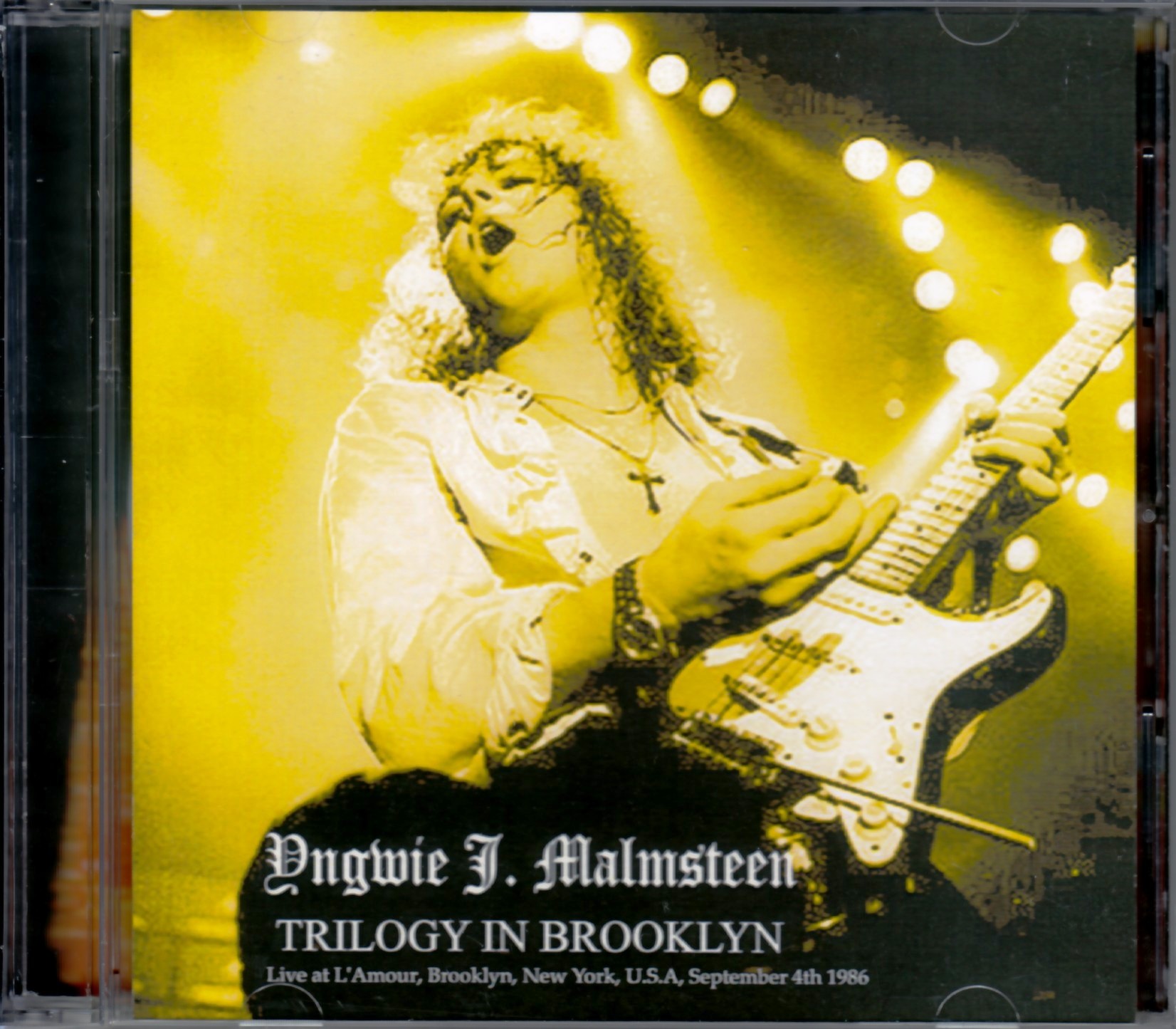 Yngwie J. Malmsteen イングヴェイ・マルムスティーン/Ny,USA 1986