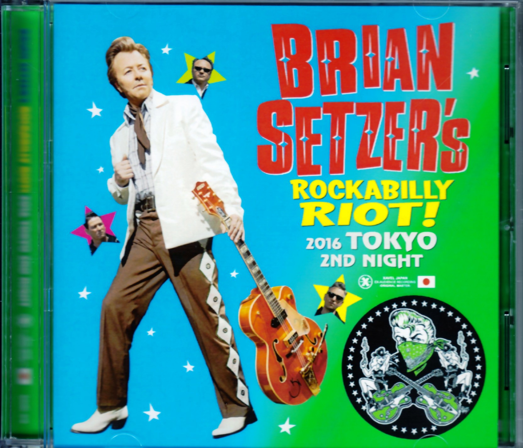 Brian Setzer ブライアン・セッツァー/Tokyo,Japan 2.23.2016