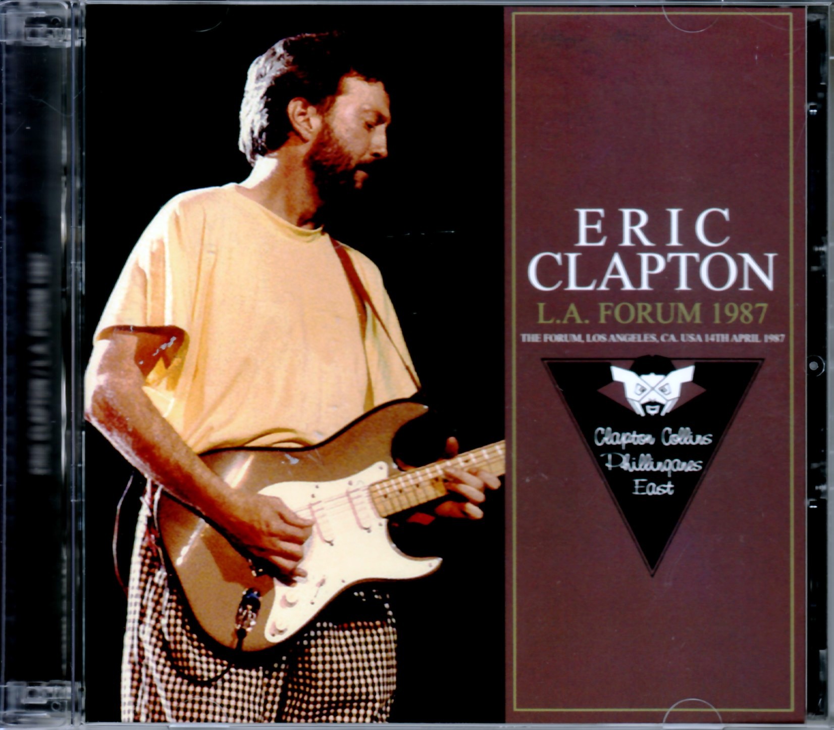 Eric Clapton エリック・クラプトン/Ca,USA 1987