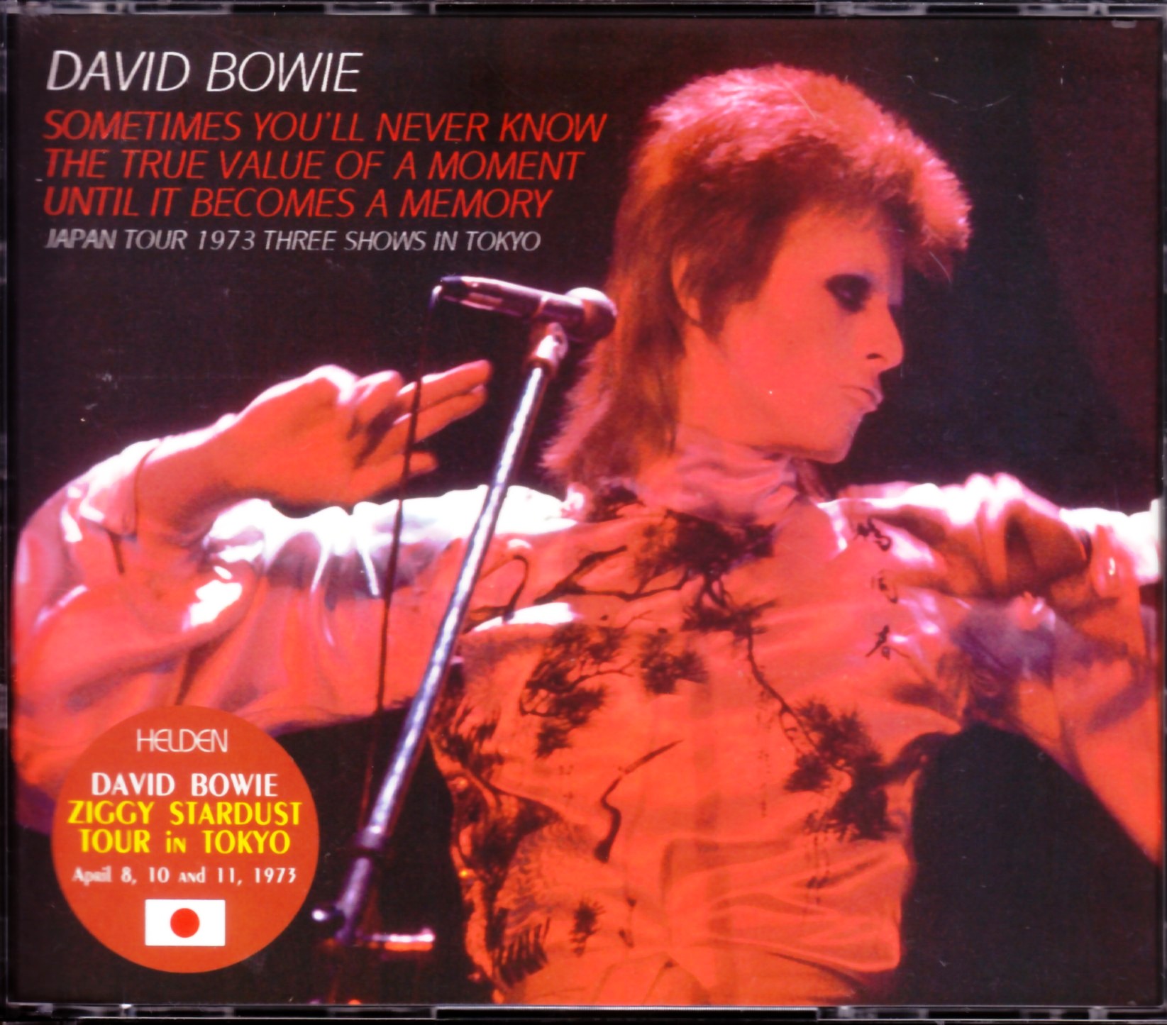 David Bowie デヴィッド・ボウイ/Tokyo,Japan 1973 3Days