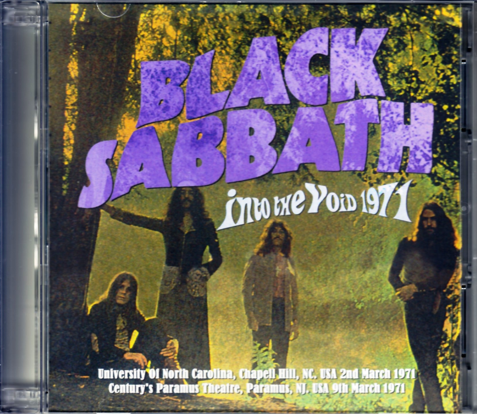 Black Sabbath ブラック・サバス/Nc & Nj,USA 1971