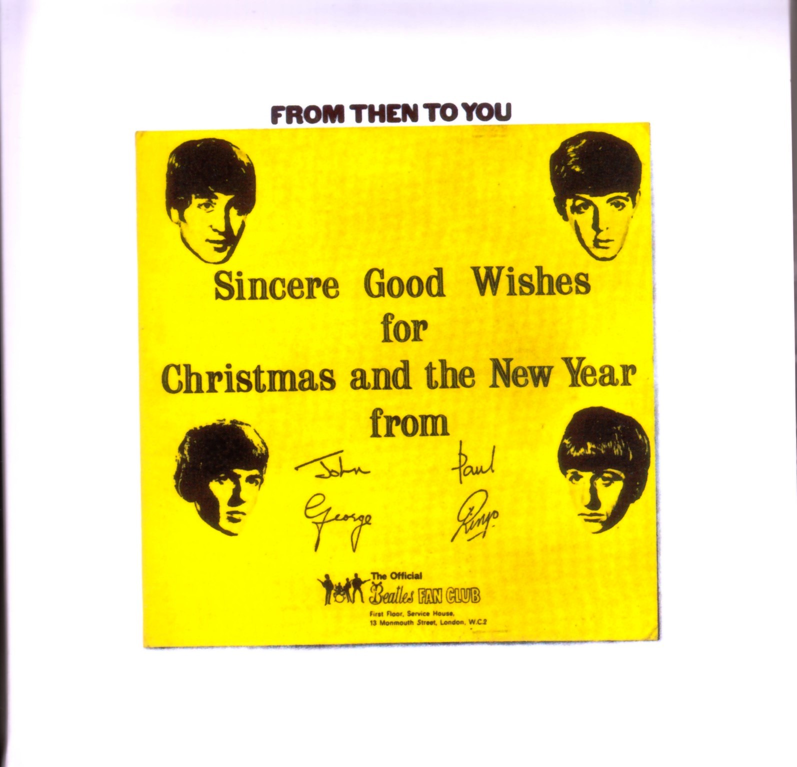 Beatles ビートルズ/クリスマス・アルバム U.K. Version