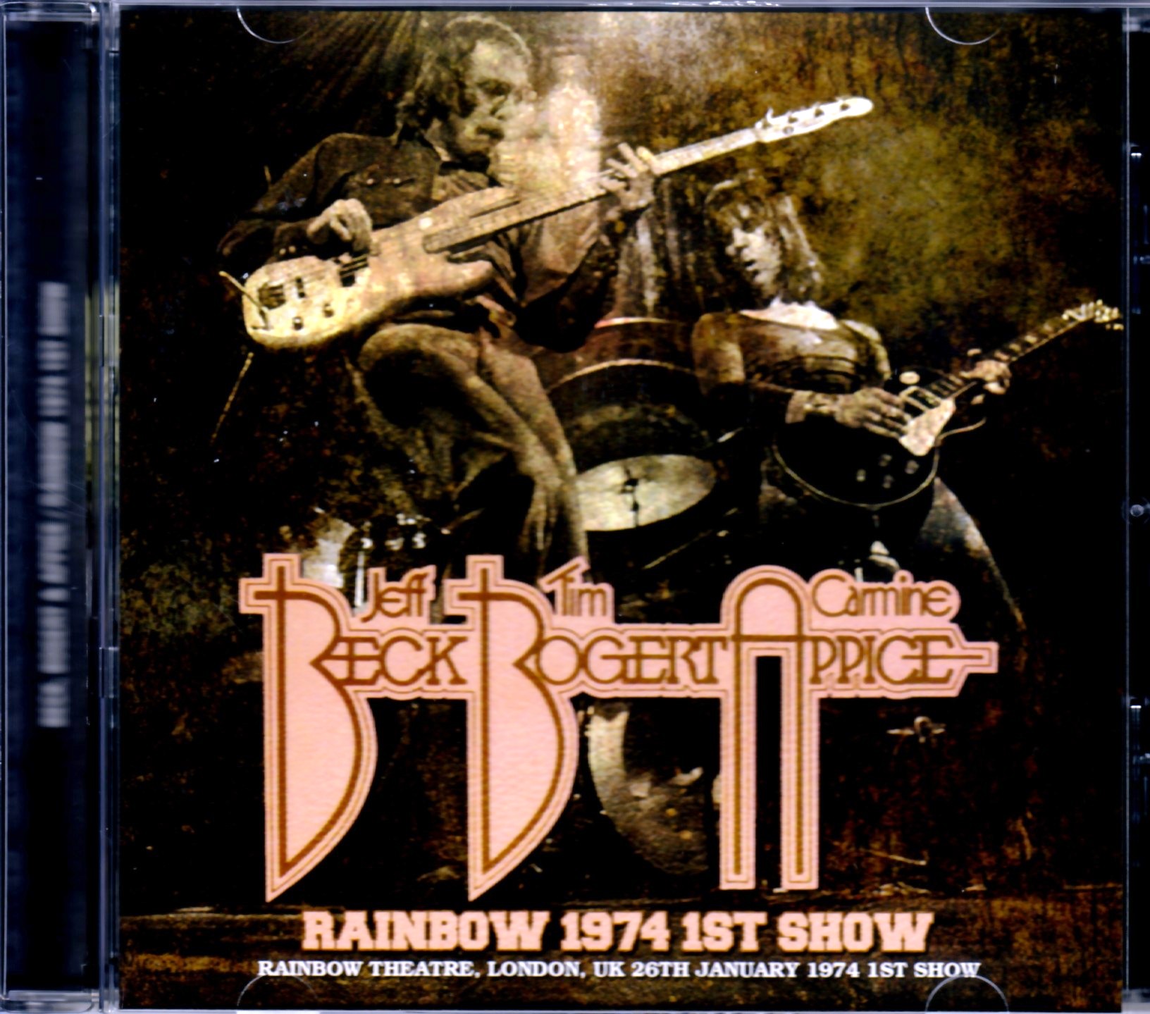 BB & A Beck,Bogert and Appice ジェフ・ベック/London,UK 1974