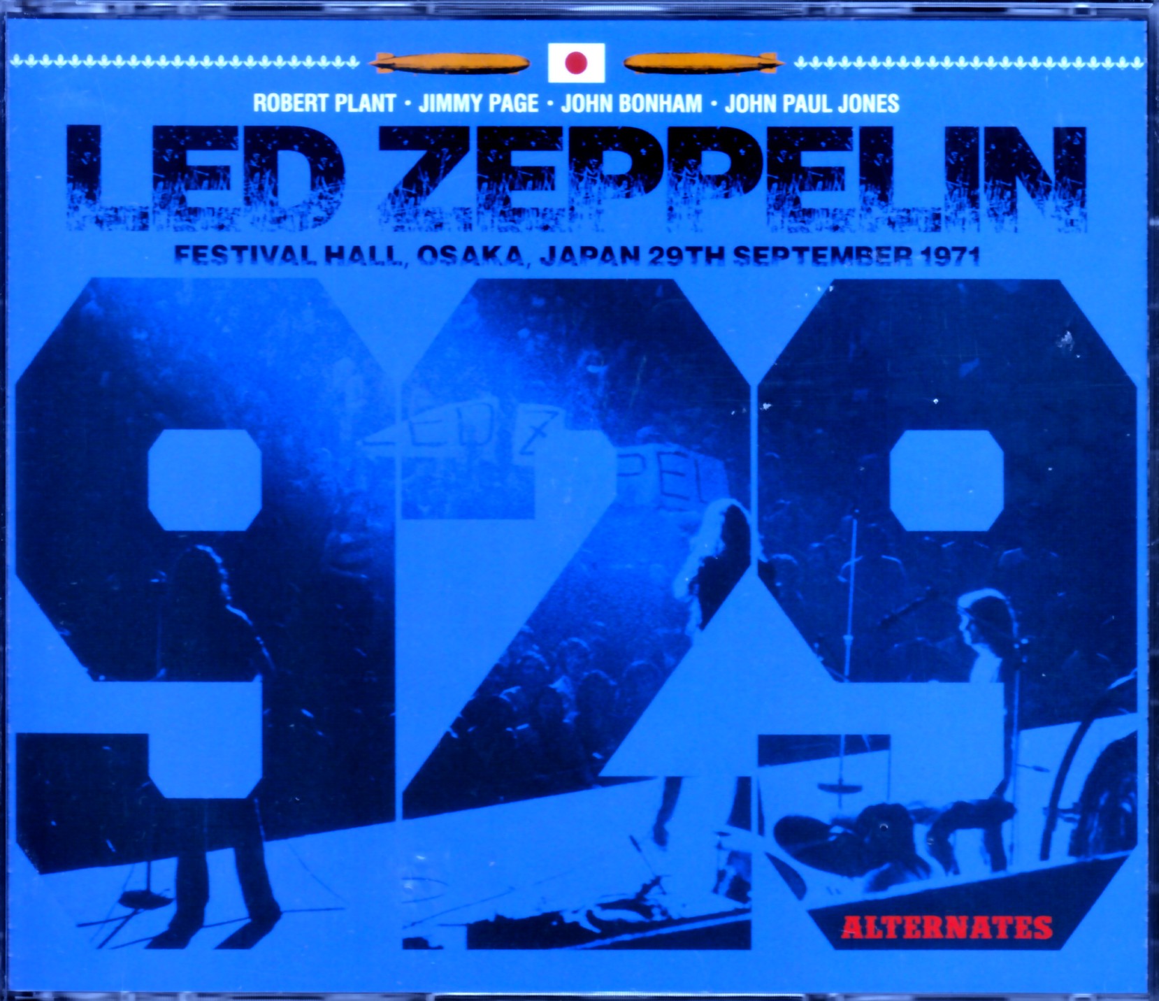 Led Zeppelin レッド・ツェッペリン/Osaka,Japan 1971 2 Different Sources