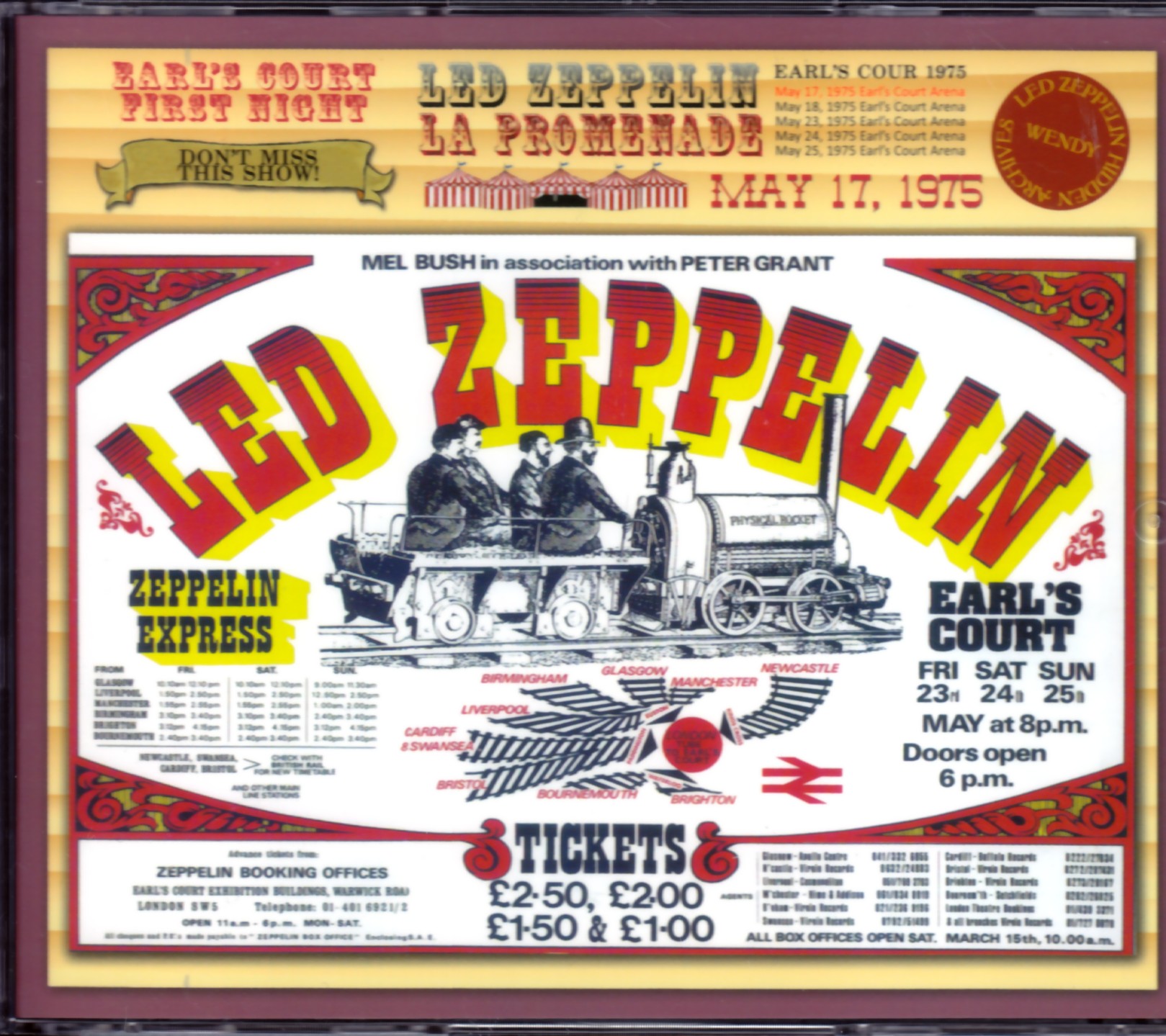 Led Zeppelin レッド・ツェッペリン/London,UK 5.17.1975