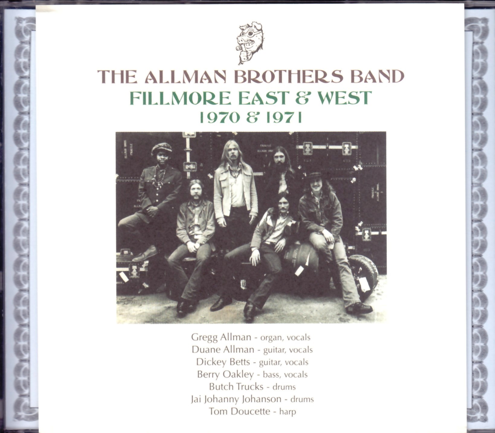Allman Brothers Band オールマン・ブラザーズ・バンド/California,USA 1971