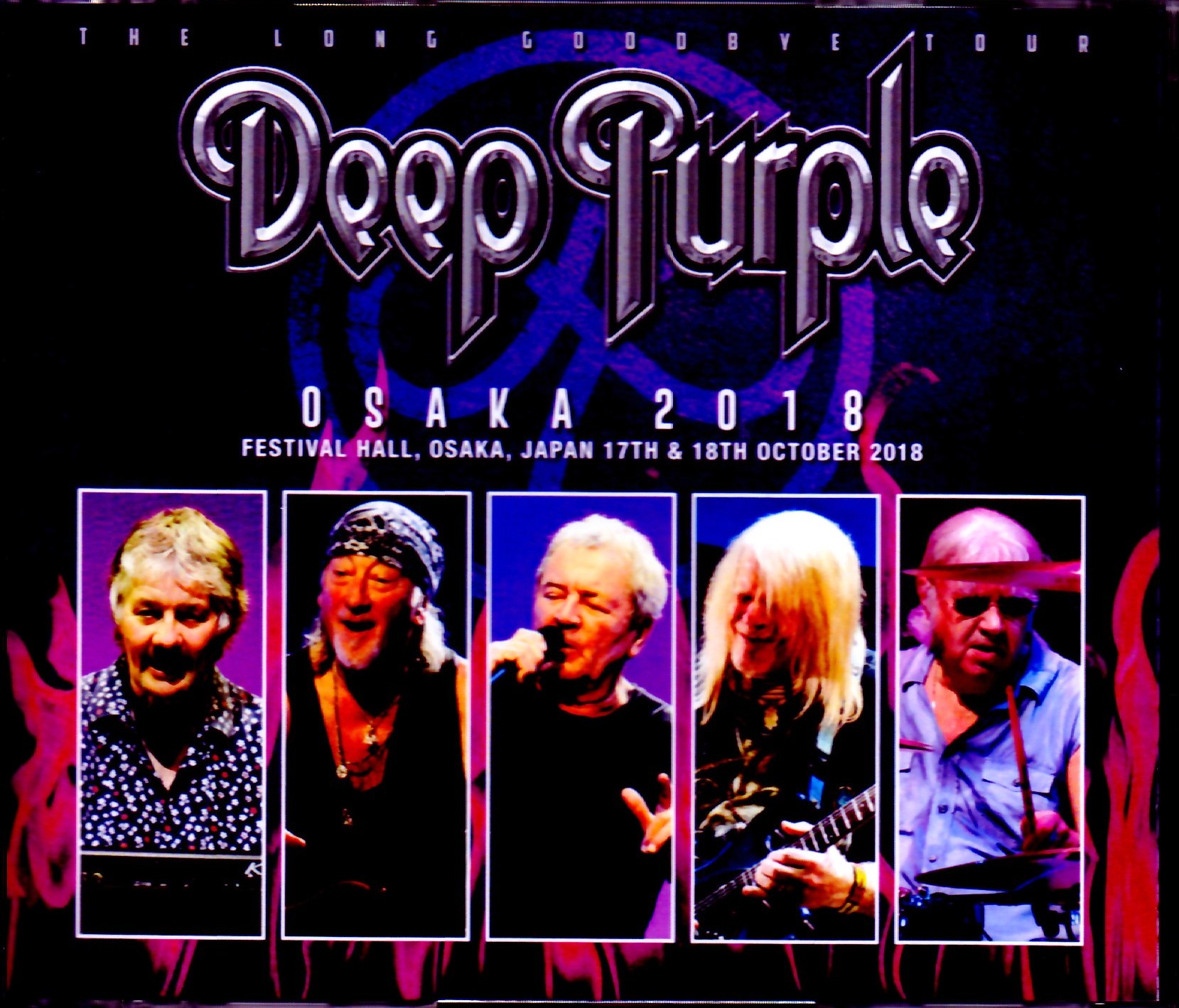 Deep Purple ディープ・パープル/Osaka,Japan 2018 2 Days Complete