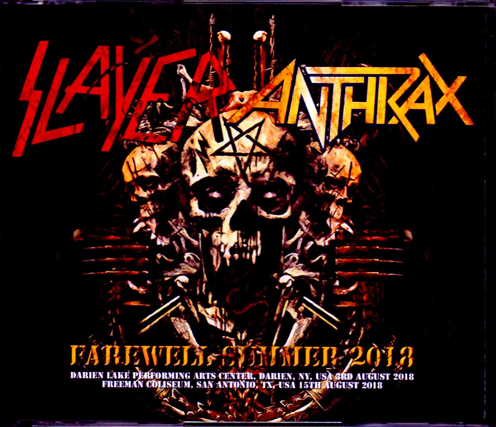 Slayer,Anthrax スレイヤー アンスラックス/NY,USA 2018 & more