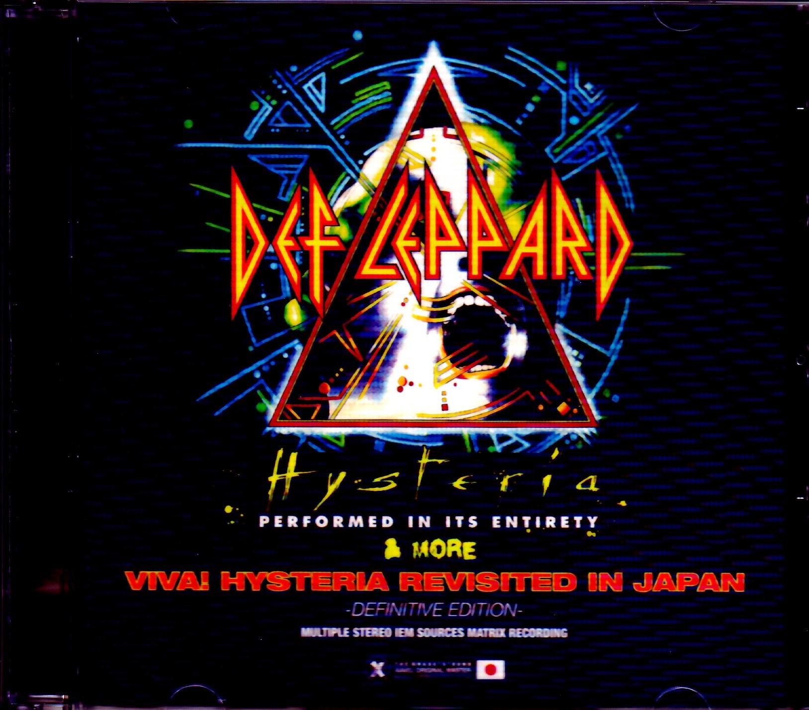 Def Leppard デフ・レパード/Tokyo,Japan 2018 S & V IEM・MK4 Matrix Ver.