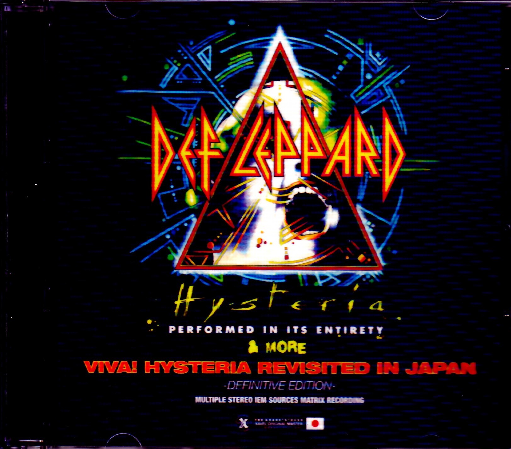 Def Leppard デフ・レパード/Aichi,Japan 2018 S & V IEM・MK4 Matrix Ver.