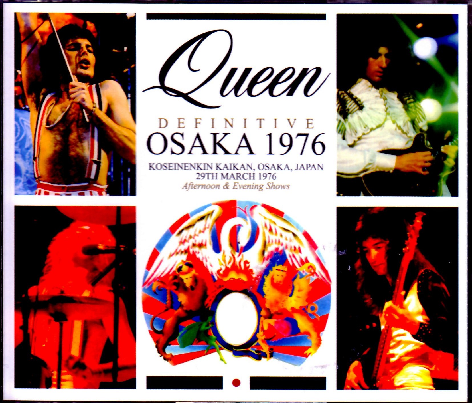 Queen クィーン/Osaka,Japan 1976  2 Shows Upgrade