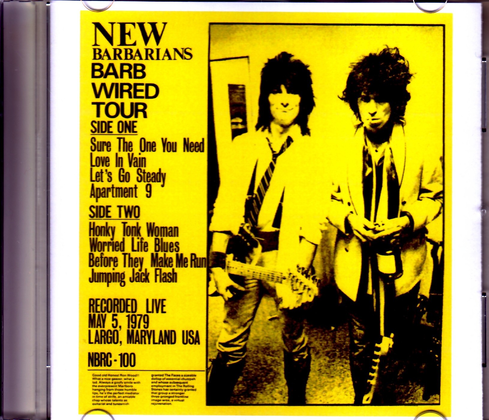 New Barbarians ニュー・バーバリアンズ/MD,USA 1979 LP Ver.