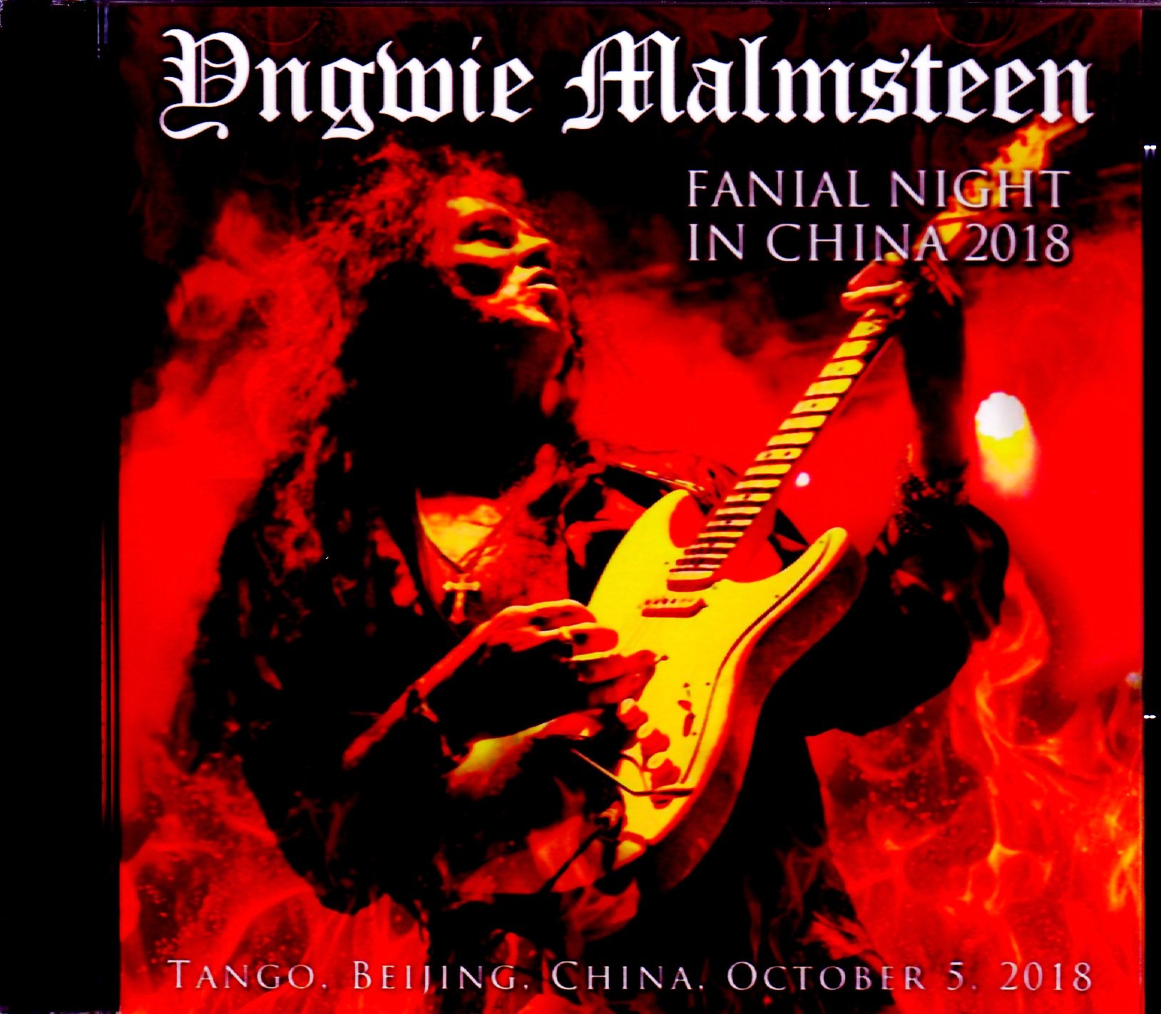 Yngwie Malmsteen インヴェイ・マルムスティーン/China 2018