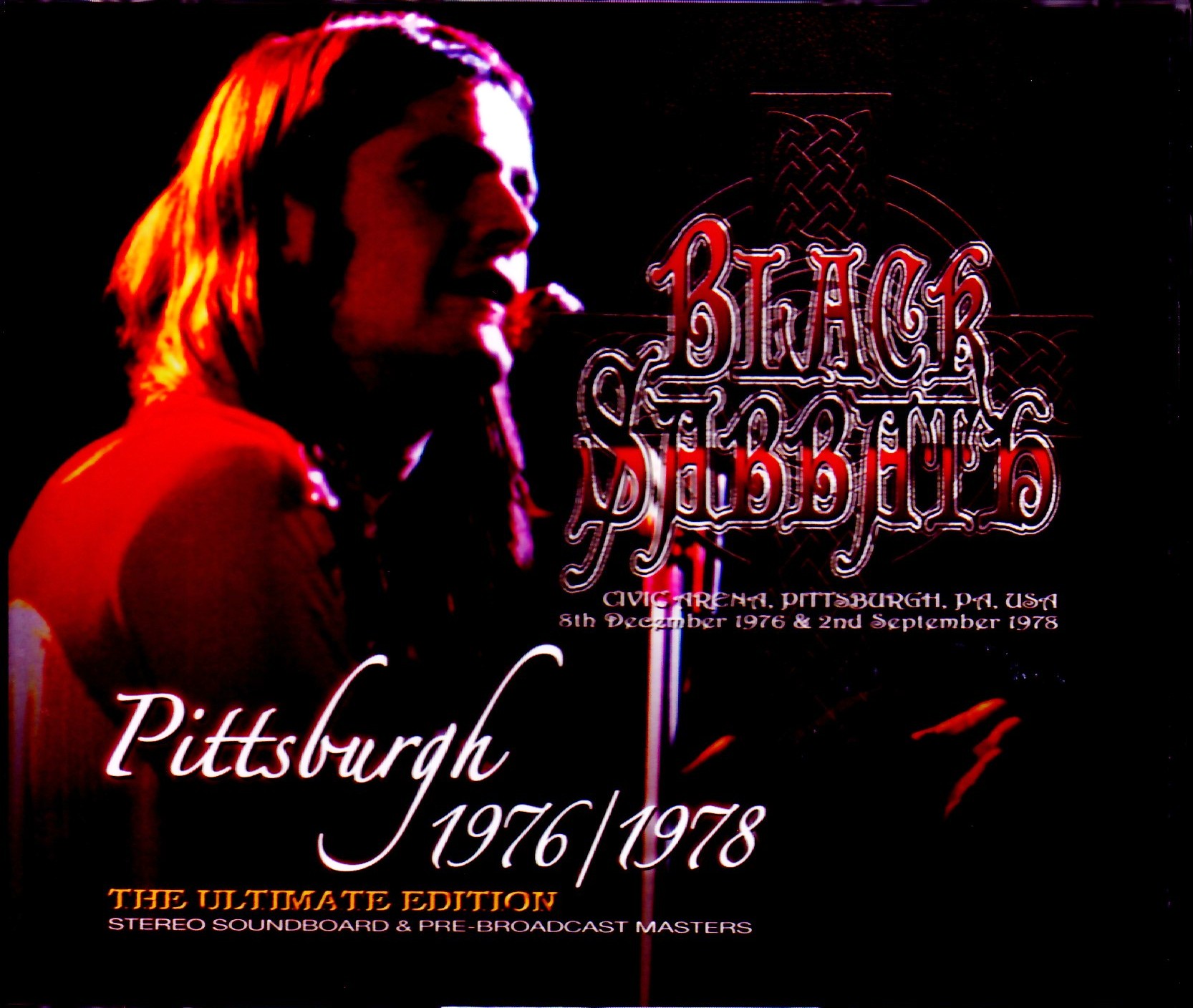 Black Sabbath ブラック・サバス/PA,USA 1976・1978 Stereo SBD & Pre-Broadcast Masters